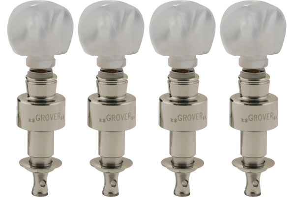 123N Geared Banjo Pegs Nickel 123N Geared Banjo Pegs Nickel