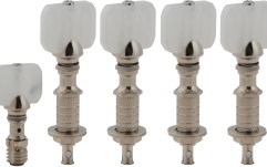 Set cheițe Banjo Grover 886N Perma Tension Banjo Pegs Nickel