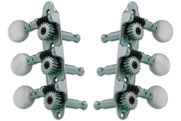 608C Sta-Tite Mini Pegs Set 3 + 3 - Chrome 608C Sta-Tite Mini Pegs Set 3 + 3 - Chrome