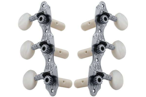 306C Deluxe Classic Guitar 3 + 3 - Chrome 306C Deluxe Classic Guitar 3 + 3 - Chrome
