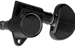 Set cheițe chitară Grover  102-18BC Original Rotomatics 3 + 3 Black Chrome