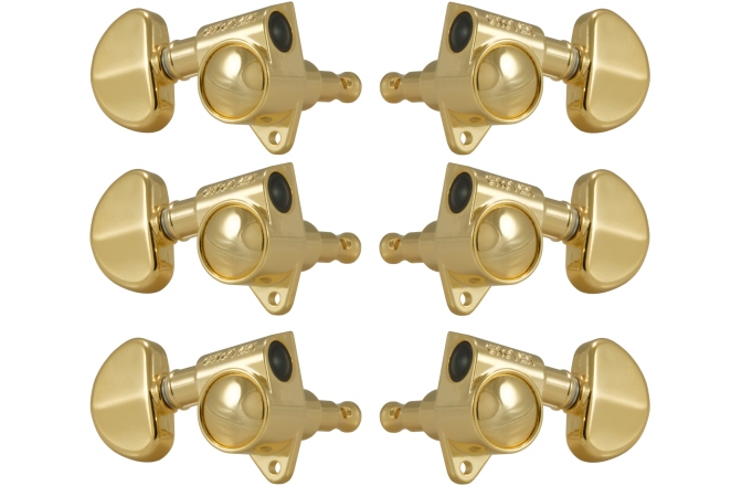 Set cheițe chitară Grover 102-18G Original Rotomatics 3 + 3 Gold