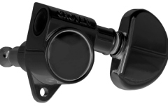 Set cheițe chitară Grover 102BC Original Rotomatics 3 + 3 Black Chrome
