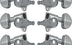 Set cheițe chitară Grover 102C Original Rotomatics 3 + 3 Chrome