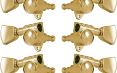 Set cheițe chitară Grover 102GK Original Rotomatics 3 + 3 Gold