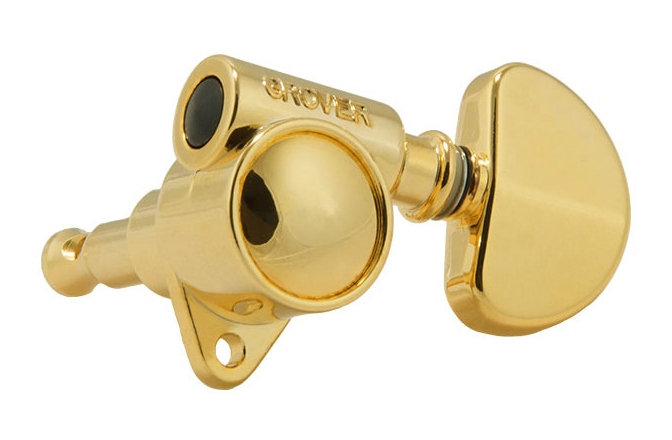 Set cheițe chitară Grover 102GV Original 'Milk Bottle' Style Rotomatics 3 + 3 Gold
