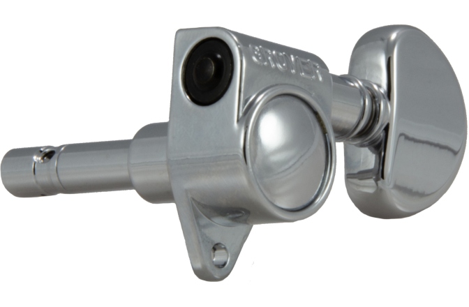 Set cheițe chitară Grover 106C Original Locking Rotomatics 3 + 3 Chrome