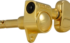 Set cheițe chitară Grover 106G Original Locking Rotomatics 3 + 3 Gold