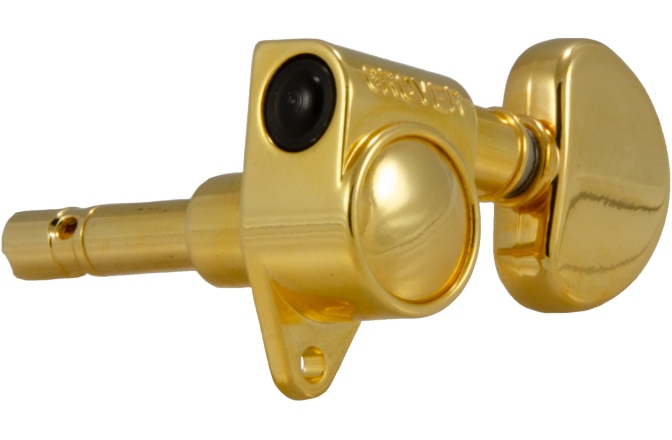 Set cheițe chitară Grover 106G Original Locking Rotomatics 3 + 3 Gold