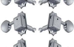 Set cheițe chitară Grover 133C Deluxe Guitar Machines 3 + 3 Chrome