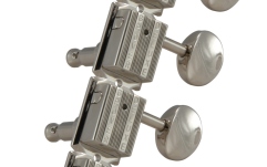 Set cheițe chitară Grover 136N6 Vintage Deluxe 6-in-Line Left Side Nickel