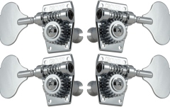 Set cheițe chitară Grover 142C Vintage Bass Machines 2 + 2 Chrome