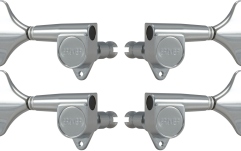 Set cheițe chitară Grover 144C Mini Bass Machines 2 + 2 Chrome