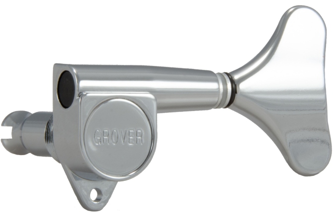 Set cheițe chitară Grover 144C Mini Bass Machines 2 + 2 Chrome