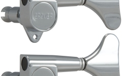 Set cheițe chitară Grover 144C4 Mini Bass 4-in-Line Left Side Chrome