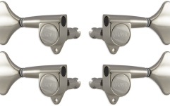 Set cheițe chitară Grover 144N Mini Bass Machines 2 + 2 Nickel