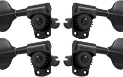 Set cheițe chitară Grover  145BC Titan Electric Bass 2 + 2 Black Chrome