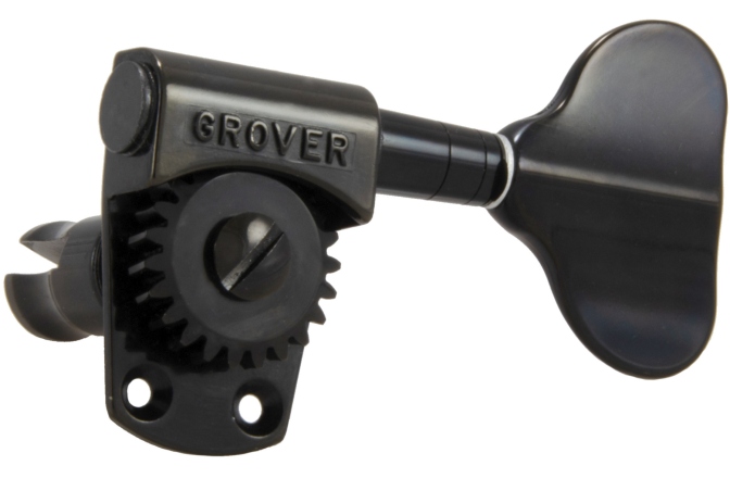 Set cheițe chitară Grover  145BC Titan Electric Bass 2 + 2 Black Chrome