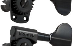 Set cheițe chitară Grover 145BC4 Titan Electric Bass 4-in-LineLeft Side Black Chrome