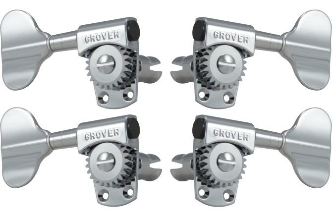 Set cheițe chitară Grover 145C Titan Electric Bass Machines 2 + 2 Chrome