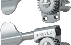 Set cheițe chitară Grover 145CL4 Titan Electric Bass 4-in-Line LH Right Side Chrome