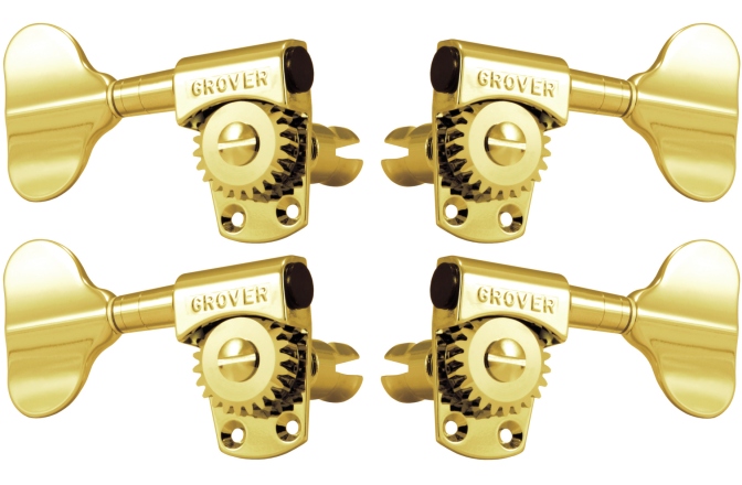 Set cheițe chitară Grover 145G Titan Electric Bass 2 + 2 Gold