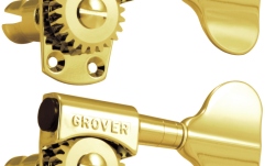 Set cheițe chitară Grover 145G4 Titan Electric Bass 4-in-Line Left Side Gold