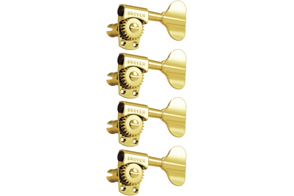 145G4 Titan Electric Bass 4-in-Line Left Side Gold 145G4 Titan Electric Bass 4-in-Line Left Side Gold