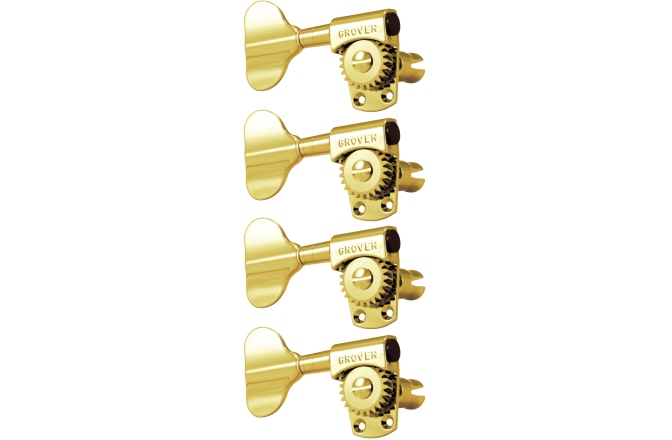 Set cheițe chitară Grover 145GL4 Titan Electric Bass 4-in-line LH Right Side Gold