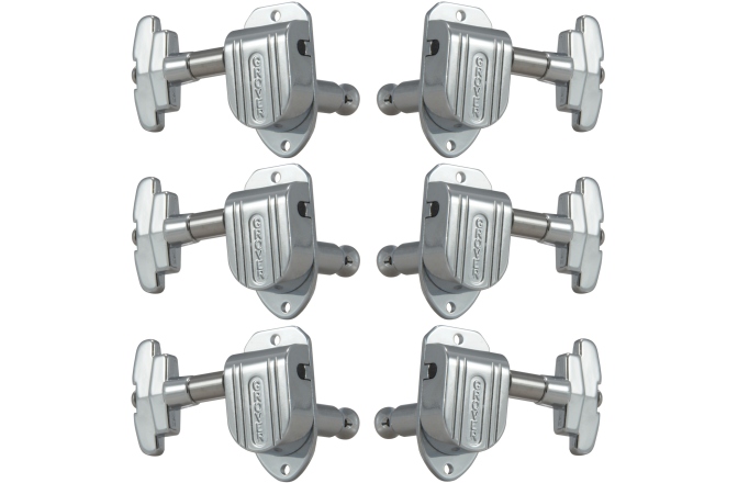 Set cheițe chitară Grover 150C Imperial Machine Heads 3 + 3 Chrome