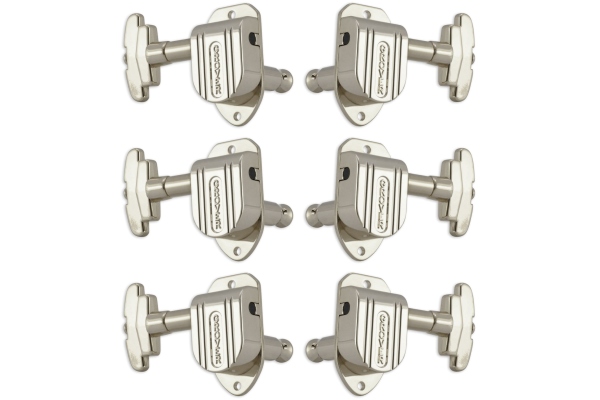 150N Imperial Machine Heads 3 + 3 - Nickel 150N Imperial Machine Heads 3 + 3 - Nickel