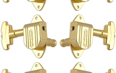 Set cheițe chitară Grover 151G Full Size Imperial Machine Heads 3 + 3 Gold