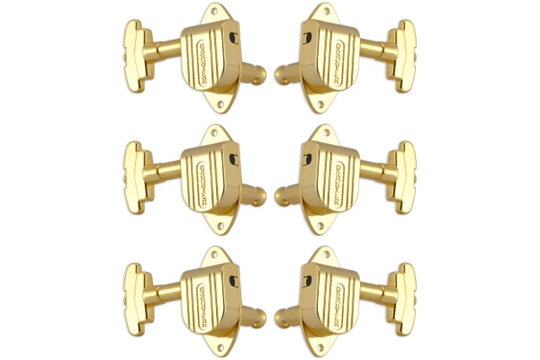 151G Full Size Imperial Machine Heads 3 + 3 Gold 151G Full Size Imperial Machine Heads 3 + 3 Gold