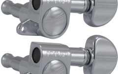 Set cheițe chitară Grover 205C6 Mini Rotomatics 6-in-Line Left Side Chrome