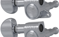 Set cheițe chitară Grover 205CL6 Mini Rotomatics 6-in-Line LH Right Side Chrome