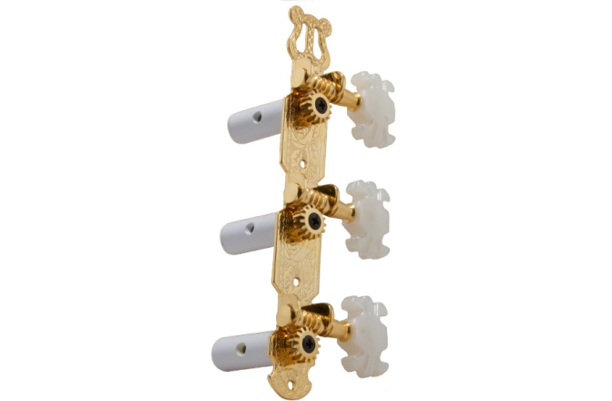 Set cheițe chitară Grover 303G Classic Guitar Machines 3 + 3 Gold