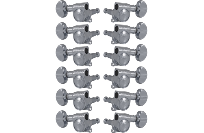 Set cheițe chitară Grover 305C12 Mid-Size Rotomatics 12-String Chrome