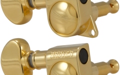 Set cheițe chitară Grover  305GL6 Mid-Size Rotomatics LH Right Side Gold