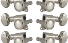 Set cheițe chitară Grover 305N Mid-Size Rotomatics 3 + 3 Nickel