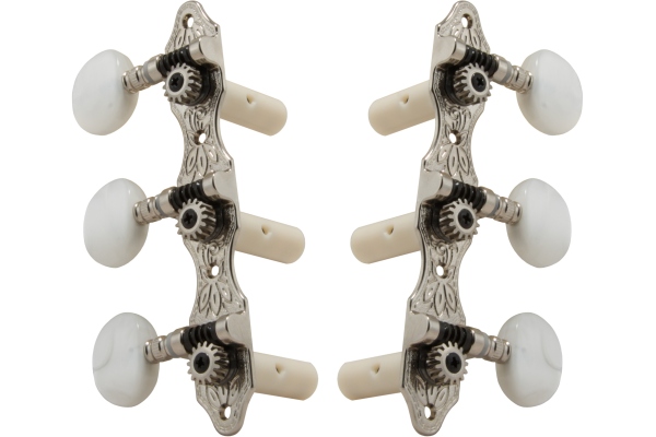 306N Deluxe Classic Guitar Machines 3 + 3 Nickel 306N Deluxe Classic Guitar Machines 3 + 3 Nickel