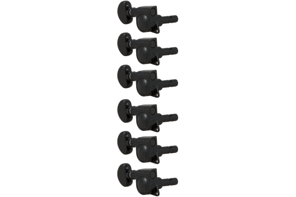 406BCL6 Mini Locking Rotomatics 6-in-Line LH Right Side Black Chrome 406BCL6 Mini Locking Rotomatics 6-in-Line LH Right Side Black Chrome