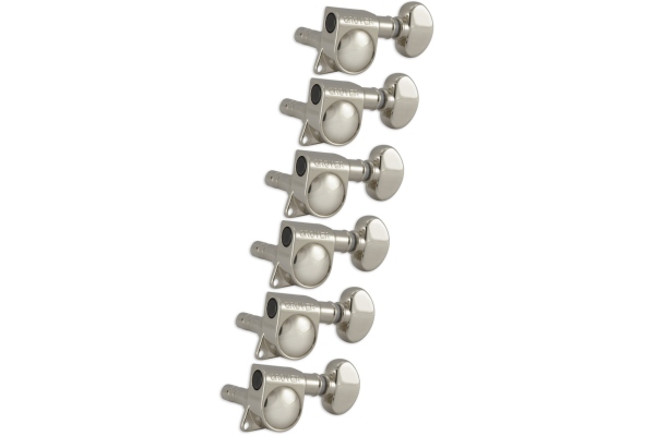 406N6 Mini Locking Rotomatics 6-in-Line Left Side Nickel 406N6 Mini Locking Rotomatics 6-in-Line Left Side Nickel