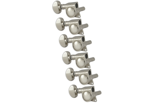 406NL6 Mini Locking Rotomatics 6-in-Line LH Right Side Nickel 406NL6 Mini Locking Rotomatics 6-in-Line LH Right Side Nickel