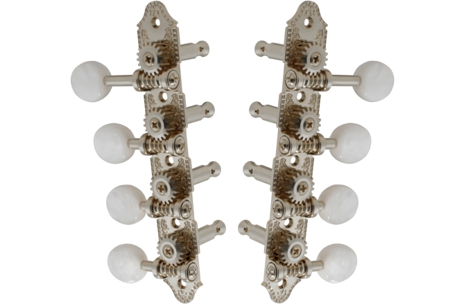 Set cheițe chitară Grover 409FVN Professional Mandolin Vintage "F"-Style 4 + 4 Nickel