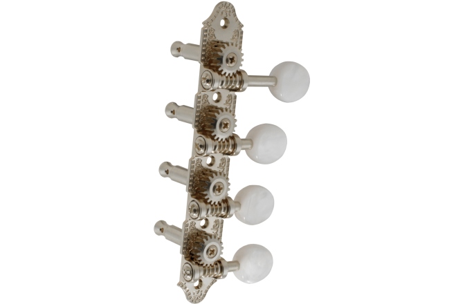 Set cheițe chitară Grover 409FVN Professional Mandolin Vintage "F"-Style 4 + 4 Nickel
