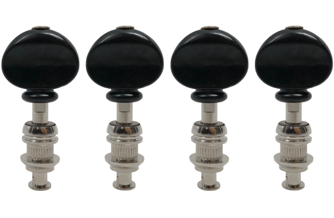 Set cheițe chitară Grover  4B Sta-Tite Ukulele Pegs Nickel