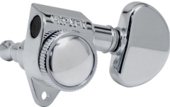 Set cheițe chitară Grover 502C Roto-Grip Locking Rotomatics 3 + 3 Chrome