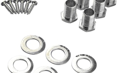 Set cheițe chitară Grover 502CK Roto-Grip Locking Rotomatics 3 + 3 Chrome