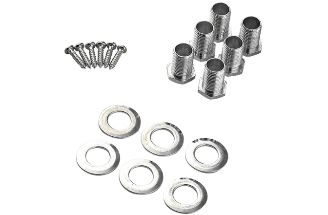 Set cheițe chitară Grover 502CK Roto-Grip Locking Rotomatics 3 + 3 Chrome