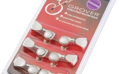Set cheițe chitară Grover 502CK Roto-Grip Locking Rotomatics 3 + 3 Chrome